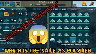 How to Farm Unlimited Polymer in ARK Mobile [upl. by Netsua707]