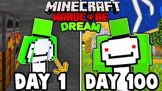 I Survived 100 Days as a SPEEDRUNNER in HARDCORE Minecraft [upl. by Megdal620]