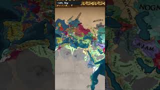 EU4 1486 Mehmets Ambition Timelapse [upl. by Hodess]