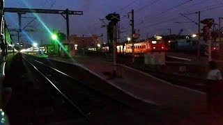 Nilagiri Express enters glittering Chennai Central [upl. by Les768]