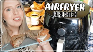 Airfryer maaltijden ontbijt lunch amp avondeten lekker makkelijk en snel koken [upl. by Tut886]