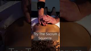 sacrum squueze [upl. by Neeli]