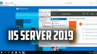 How to Setup or Configure IISWeb Server Server in Windows Server 2019 [upl. by Naraa]