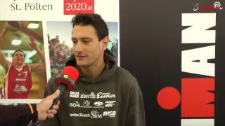 IRONMAN 703 St Pölten 2015  Michael Weiss PreRace Interview [upl. by Attolrahc]