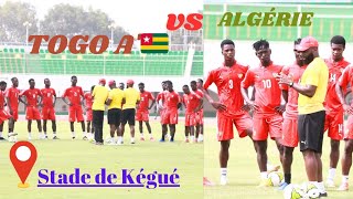 TOGO A 🇹🇬 vs ALGÉRIE  MATCH AMICAL INTERNATIONAL  ON A PAS LA PRESSION SELON LES JOUEURS LOCAUX [upl. by Kissiah]