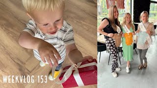 VERLOF high tea amp cadeautje van de mannen 🥹 Weekvlog 153 [upl. by Ahtiekahs]