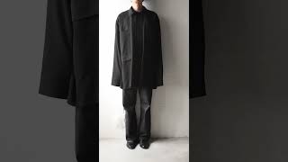 BISHOOL Wool Gabardine Huge Jacket [upl. by Snowman]