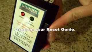 How to reset a Cat Genie Smart Cartridge with the Reset Genie [upl. by Karisa812]