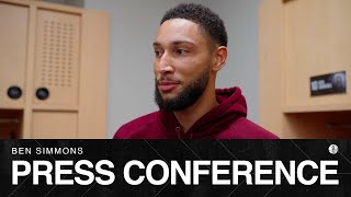 Ben Simmons  PostGame Press Conference  Brooklyn Nets vs Los Angeles Lakers [upl. by Rolyat]