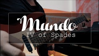 Mundo  IV of Spades  Electric Guitar Cover [upl. by Vasileior106]