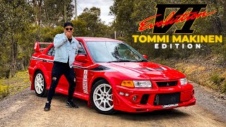 MITSUBISHI EVO 6 TOMMI MAKINEN  The ULTIMATE Road Track and Rally Machine  CAR REVIEW [upl. by Etti78]