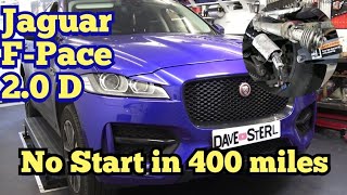 Jaguar FPace 20 Diesel P2BAE NOx Exceedance P2047 P2049 Reductant Injection Adblue Faults [upl. by Llednov]