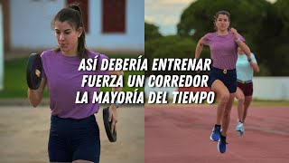 Mi entrenamiento de fuerza en época de máxima carga de kilómetros 🏃‍♀️💪 [upl. by Peatroy]