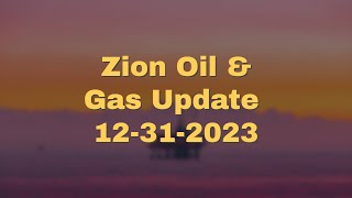 Zion Oil amp Gas Technical Analysis  12312023  ZNOG Stock [upl. by Embry947]