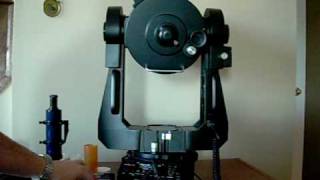 Meade LX200 telescope in action [upl. by Atteuqnas]