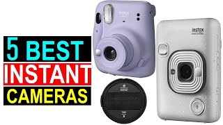 BEST Instant Cameras in 2024  Top 5 Instant Cameras Reviews [upl. by Ebba]