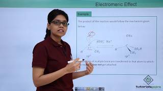 Class 11th – Electronic Displacement Effects  Electromeric Effect  Tutorials Point [upl. by Sheppard47]