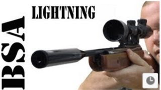 REVIEW BSA Lightning Air Rifle  Power Accuracy Spring Airgun [upl. by Jar]