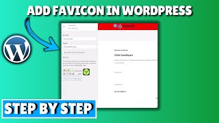 How to Add Favicon in WordPress 2024 [upl. by Nod]