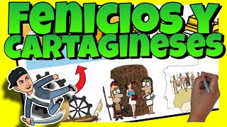 ⚓ Los FENICIOS y los CARTAGINESES para NIÑOS [upl. by Festa337]