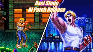 MUGEN AI Patch Release Axel Stone by Buckus [upl. by Eyma]