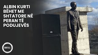 Albin Kurti bëhet me shtatore në Peran të Podujevës [upl. by Rosaleen]