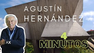 Agustín Hernández en 4 Minutos  Arquitextura [upl. by Cruz923]