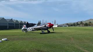 SteadFast taxiing at Omaka Wings and Wheels [upl. by Ledoux]