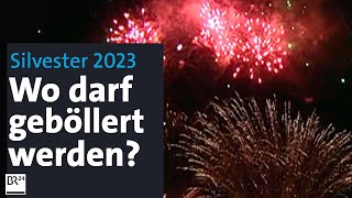 Silvester Wo darf in Bayern geböllert werden  BR24 [upl. by Martijn]