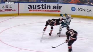 Rasmus Dahlin Hits Matt Nieto [upl. by Fara]