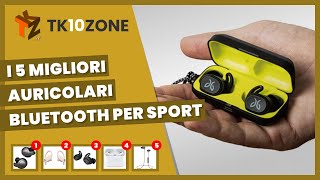 I 5 migliori auricolari bluetooth per fare sport [upl. by Ikcaj]