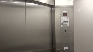 Woden Westfield Canberra Australia  Schindler Miconic V Hydraulic Elevator MSeries Lift 7 [upl. by Ahsineb]