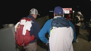 Thousands trek to Chimayo for annual Good Friday pilgrimage [upl. by Yentruok742]