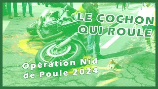 Opération nid de poule 2024 avec la FFMC 37 [upl. by Hesoj846]