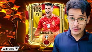 EUROS MOMENTS MORATA  BETTER THAN AUBAMEYANG DETAILED GAMEPLAY AND REVIEW [upl. by Enohpets]