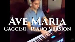 Ave Maria Giulio Caccini Piano Version  Gijs van Winkelhof  アヴェ・マリア [upl. by Anais]