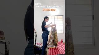 SHIFTING TO HOMETOWN AFTER INTERNSHIP shambhavisammy minivlog lawstudentlife amityuniversity [upl. by Jennie]