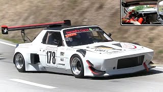 9000RPM FIAT X19 On The Limit  ONBOARD Loud ITB SOUND [upl. by Inajna28]