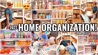 HOME ORGANIZATION IDEAS😍 ORGANIZE WITH ME  DECLUTTERING AND ORGANIZING MOTIVATION 2022 [upl. by Orgell]