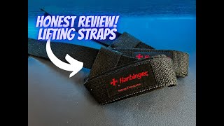 Closer Look at Harbinger Padded Lifting Straps [upl. by Ebsen]