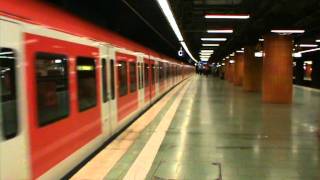 ET 423 SBahn Rhein Main fährt in Frankfurt am Main Hbf Gleis 104 aus [upl. by Uziel]