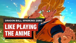 Dragon Ball Sparking Zero Is Like Controlling a Battle From the Anime [upl. by Nalda]