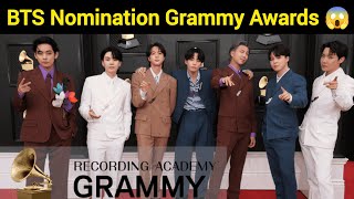 BTS Grammy Nomination 😱 BTS Grammy Awards BTS videos bts btsgrammy kpop [upl. by Aver]