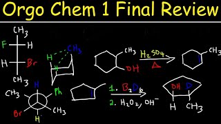 Organic Chemistry 1 Final Exam Review [upl. by Atnaloj516]