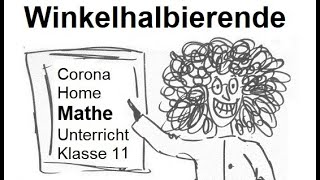 Berechnung von winkelhalbierenden Vektoren  Mathematik vom Mathe Schmid [upl. by Eislel]