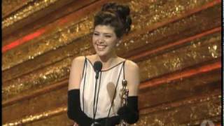 Marisa Tomei Wins Supporting Actress  65th Oscars 1993 [upl. by Adamsen684]