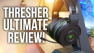 Razer Thresher Ultimate Wireless Headset Review amp Unboxing PS4 Xbox One amp PC [upl. by Yadroc]