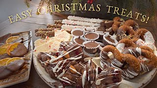 Easy No Bake Christmas Treats  6 Simple amp Quick Last Minute Christmas Treat Recipes [upl. by Min]