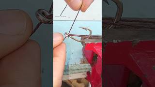 Amazing fishing knot skills The best way to tie a hook to a fishing line shorts fishing tips [upl. by Atrim]