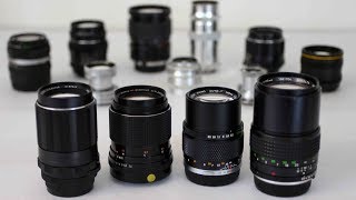 Four 135mm Bokeh Beasts [upl. by Ylrak]